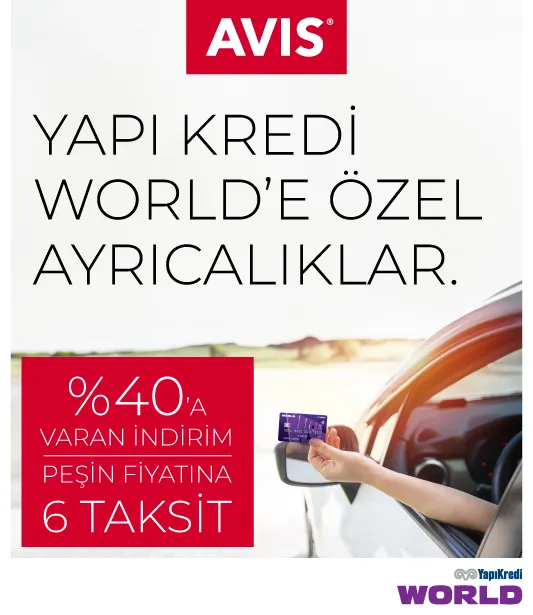 Yapı Kredi Kart Sahipleri Araçlarını Avantajlarla Kiralıyor!