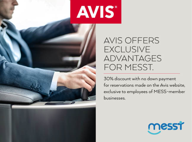 Avis Offers Exclusive Advantages For Messt !