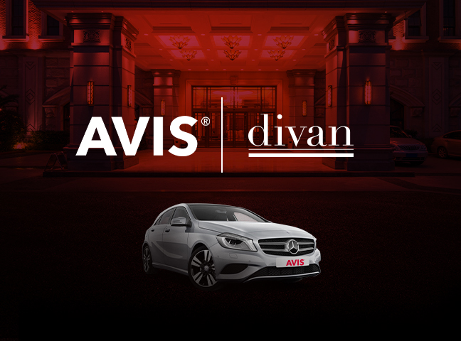 AVIS Customers Enjoy the Advantage of a 15% Discount at Divan Hotels!