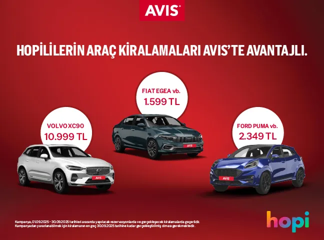 Hopililere Sonbahara Özel Sabit Fiyatlar!