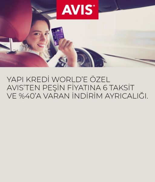 Yapı Kredi World’e Özel Ayrıcalıklar!